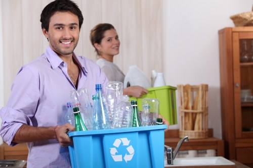 Recycling center in North West London